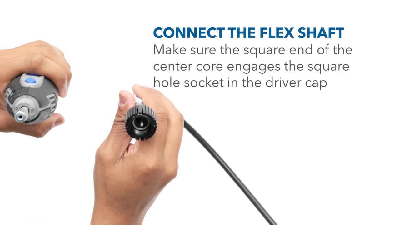 Dremel Flex Shaft Driver Cap - Square Hole