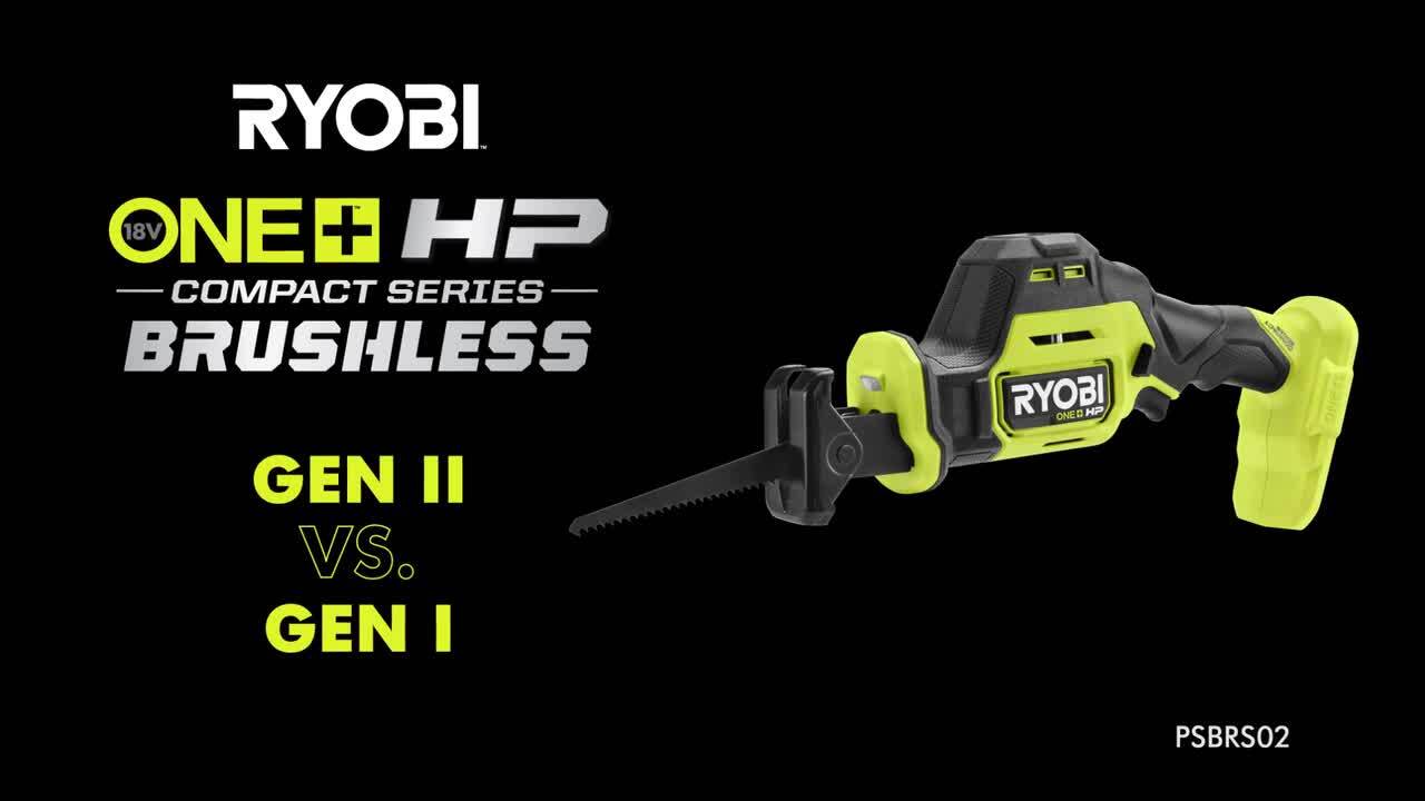 ONE+ HP 18V Brushless Cordless Compact One-Handed Reciprocating Saw (Tool Only)
