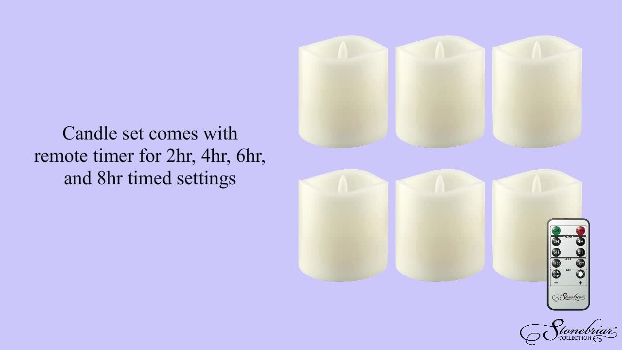 3x3 store led candles