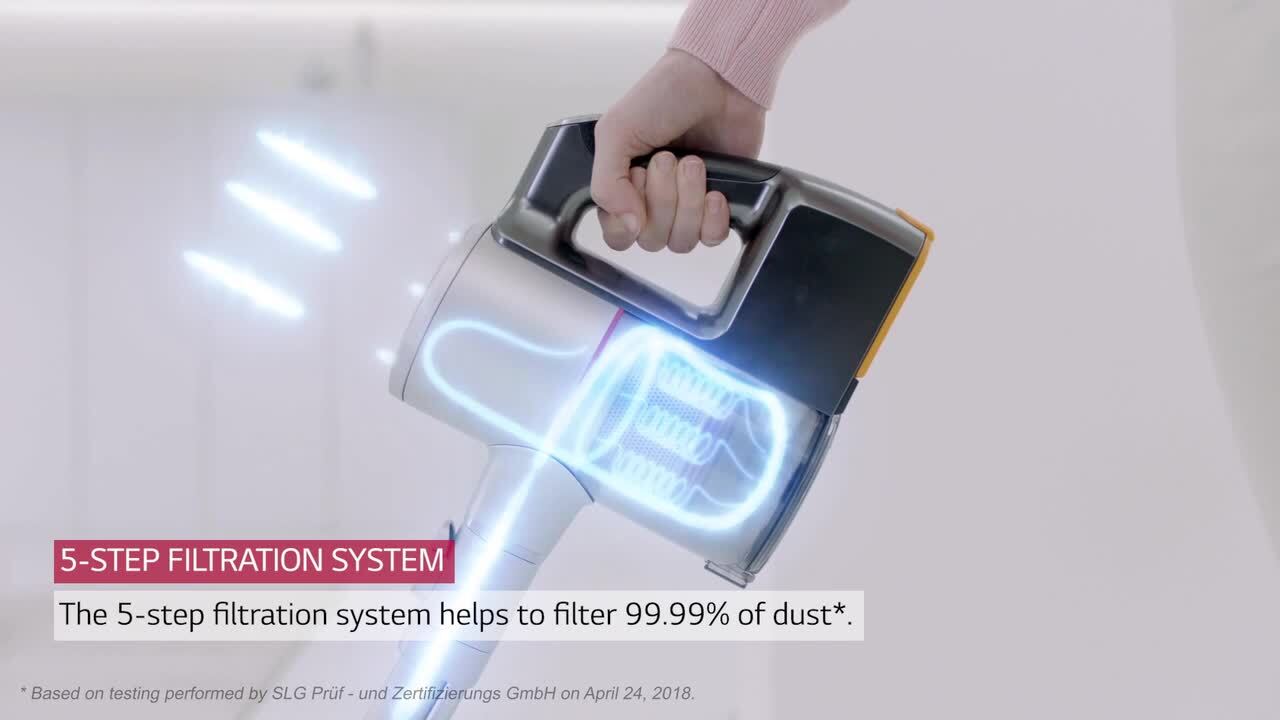 LG CordZero A9 Cordless Standard Filter Stick Vacuum for Home in