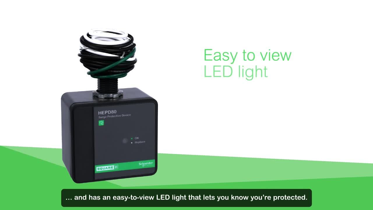 Have a question about Square D 25 kA Universal Whole Home Surge