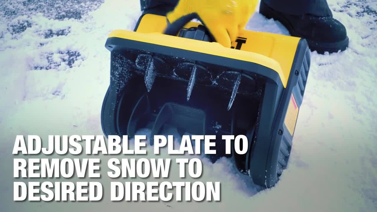 DEWALT - 10 in. 20-Volt MAX Cordless Snow Shovel - Tool Only
