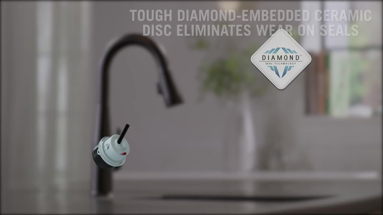 Delta Essa Gold Touch2O with Touchless Technology Single Handle