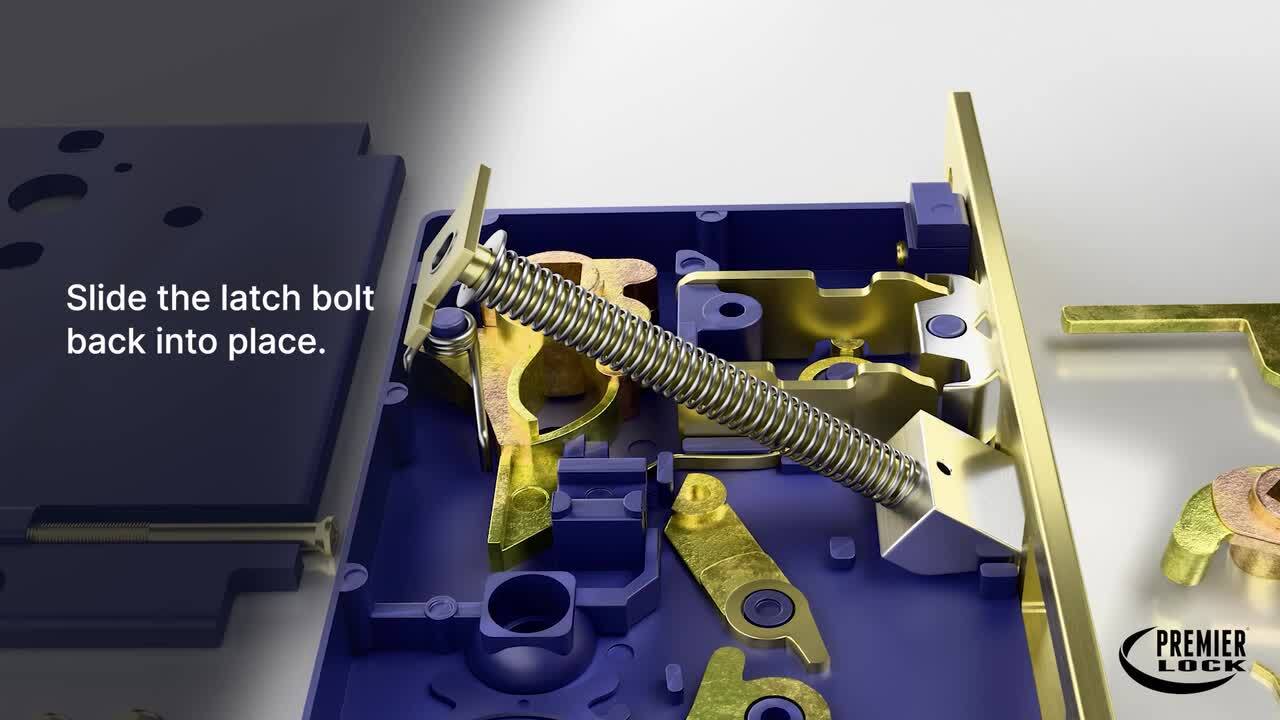 Have a question about Premier Lock Brass Mortise Entry Left Hand