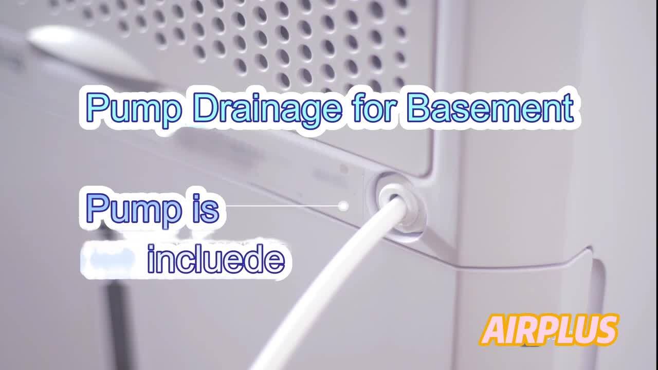 Edendirect 125 pt. 6,000 sq. ft. Commercial Dehumidifier in