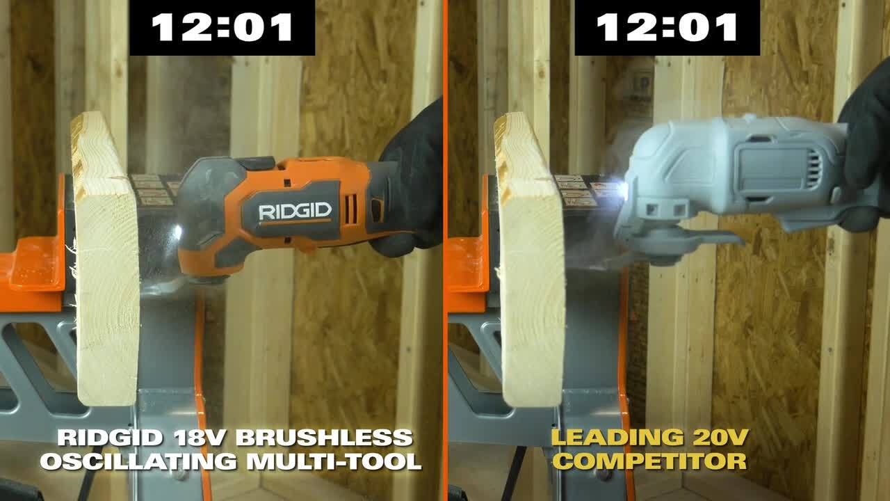 RIDGID 18V Brushless Cordless Multi-Tool (Tool Only)