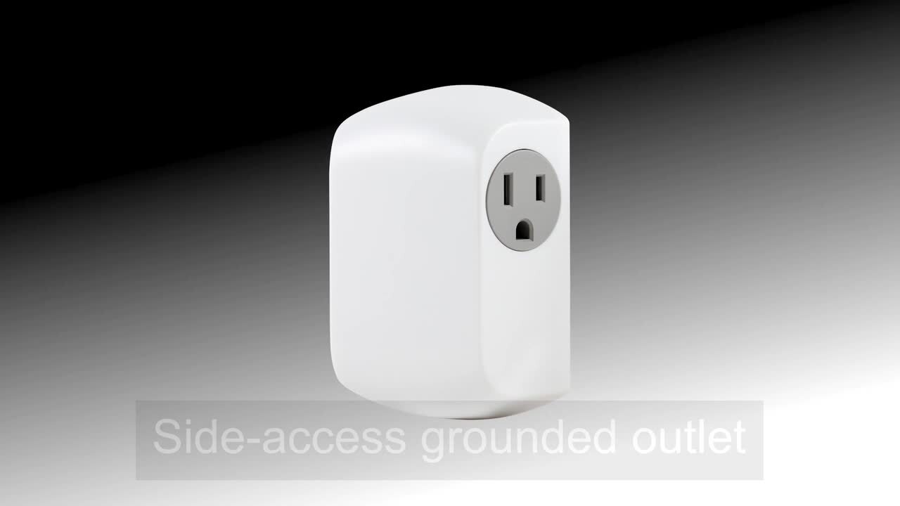 GE Wireless Motion Sensor Light Control with Grounded Receiver 12751, image size:1280x720