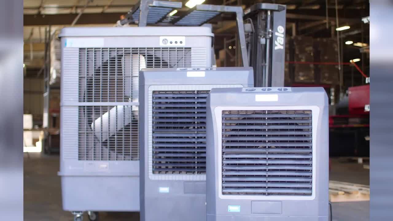 Hessaire 3,100 CFM 3-Speed Portable Evaporative Cooler (Swamp Cooler) for  950 sq. ft. MC37V - The Home Depot