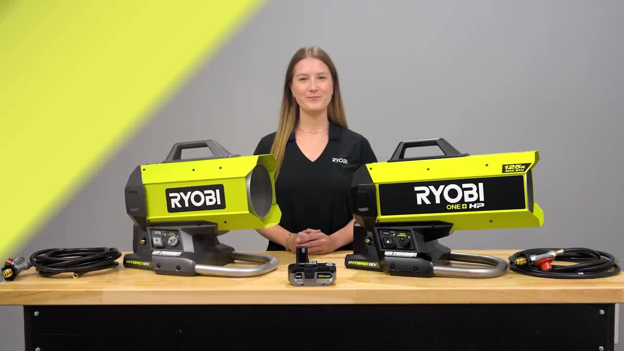 Reviews for RYOBI ONE+ 18V Cordless Hybrid Forced Air Propane