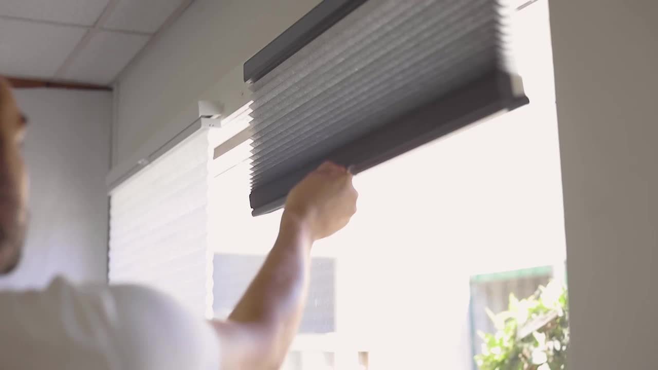 Chicology Cut-to-Size Morning Ocean Cordless Light Filtering
