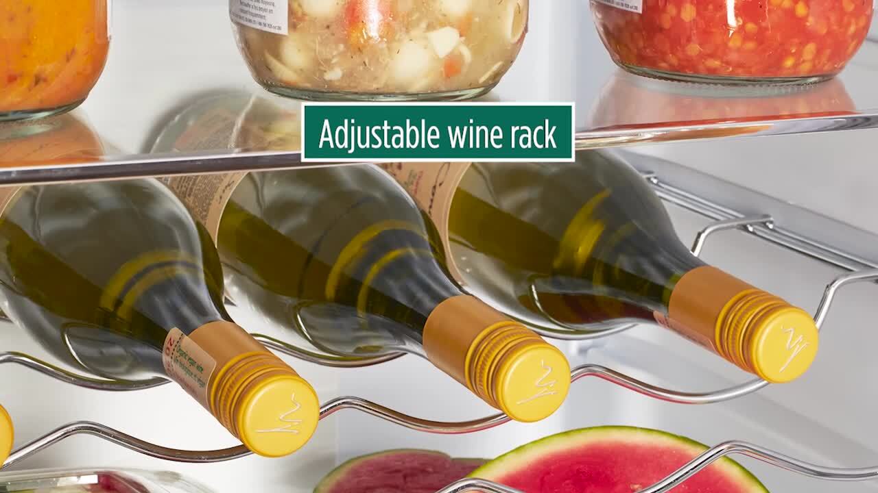 Wine rack best sale fridge insert