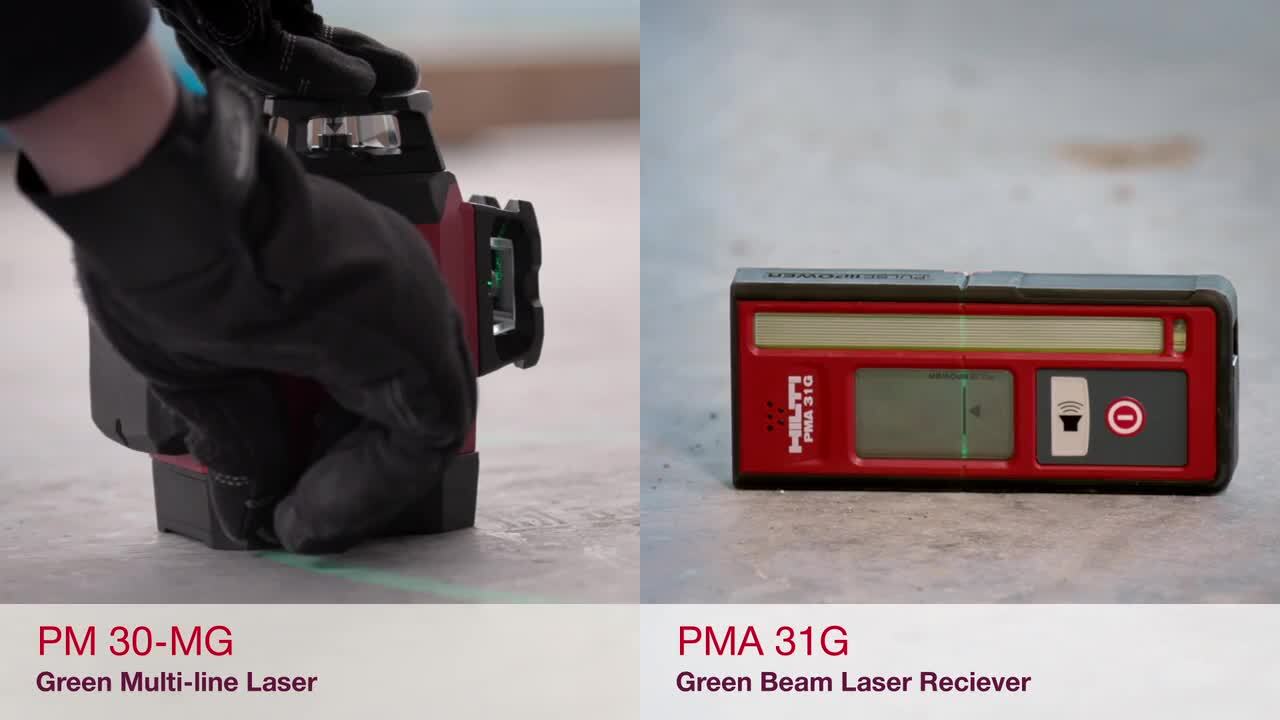 Niveau Laser Ligne Vert Hilti PM2-LG Autonivelant Avec Support Magnétique - Neuf