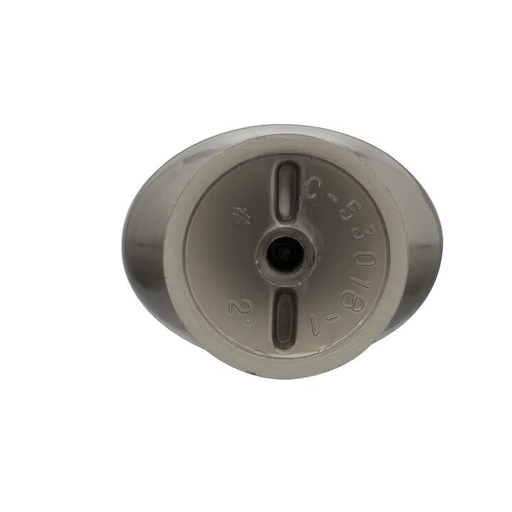 Fusilli 1-3/8 in. (35mm) Satin Nickel Large Football Cabinet Knob (10-Pack) Fusilli 1-3/8 in. (35mm) Satin Nickel Large Football Cabinet Knob (10-Pack)