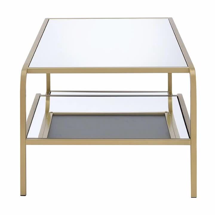 ACME Furniture＿TROY COFFEE TABLE Amazon.com: Acme Ragenardus 2-Drawer Wooden Top Storage