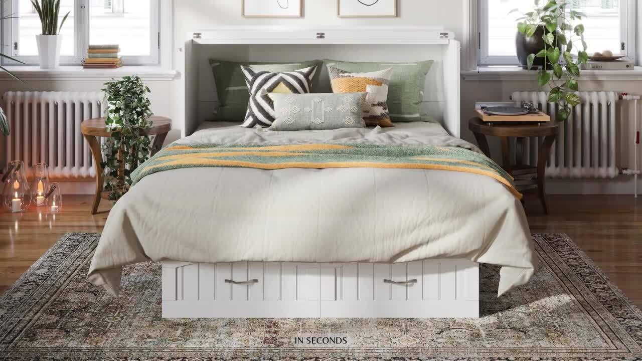 AFI Nantucket Twin Murphy Bed Chest