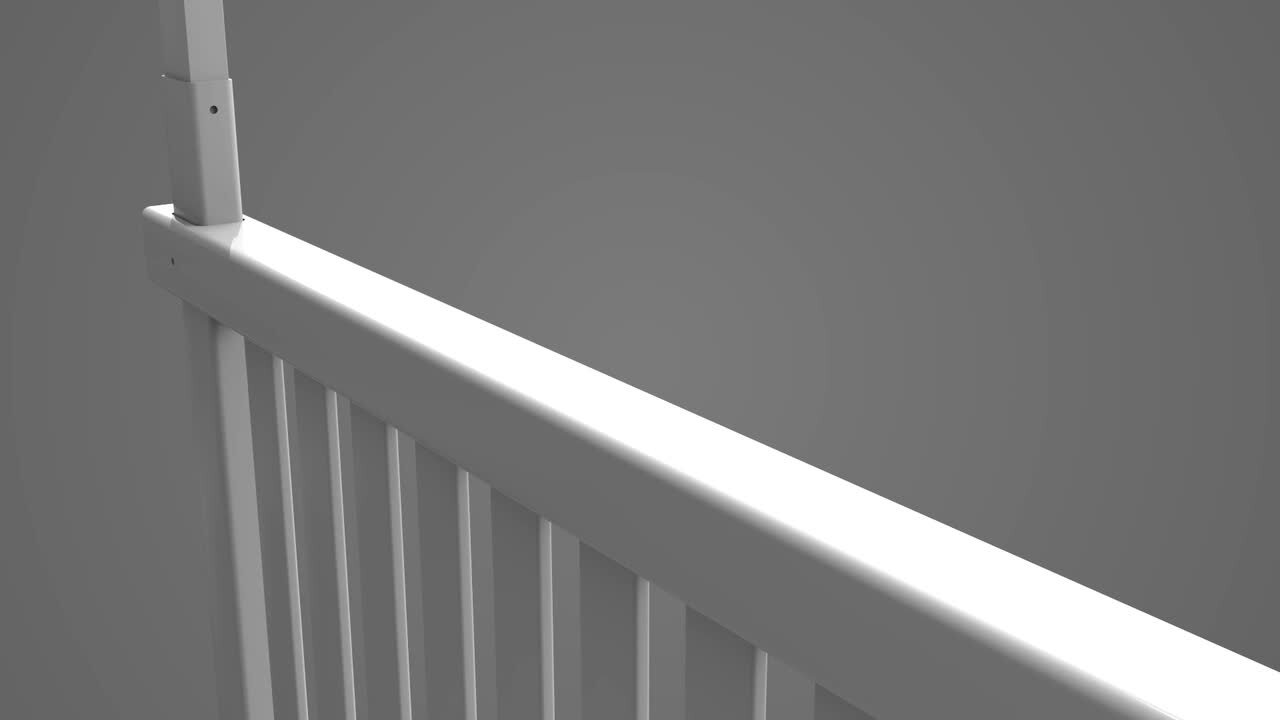 Enclo Privacy Screens 3.8 ft. H x 3 ft. W Wilmington White Vinyl Privacy Screen (2-Pack)