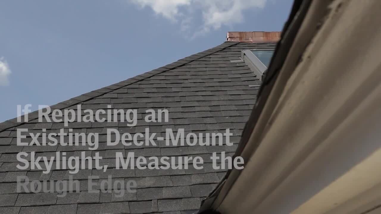 VELUX 30-1/16 in. x 45-3/4 in. Fixed Deck-Mount Skylight