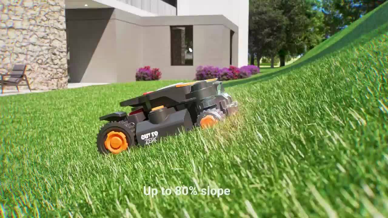Reviews for Worx Landroid Vision Cloud 9 in. 4WD Robot Lawn Mower