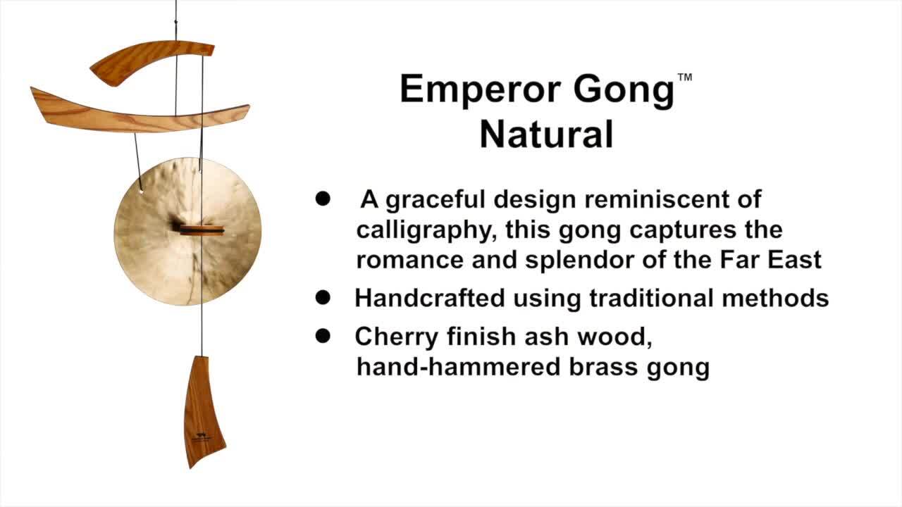 Hand Tuned Emperor Gong - Natural Hand Tuned Emperor Gong - Natural