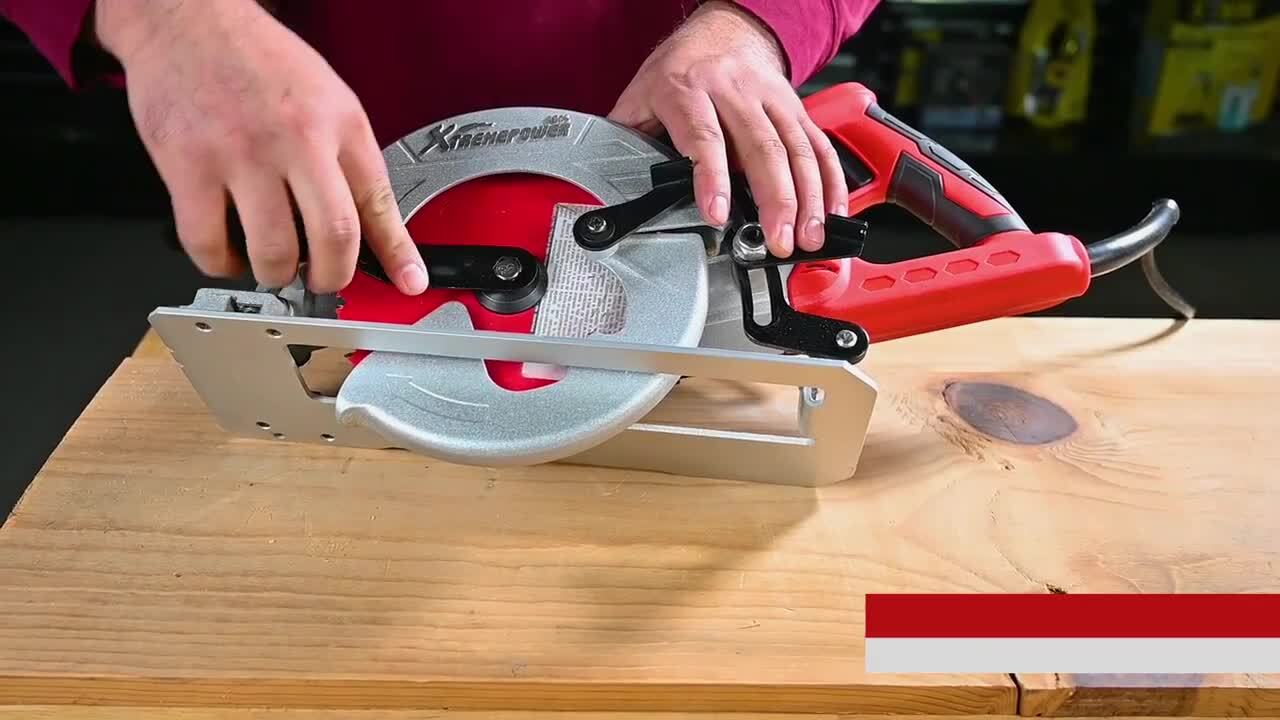 1800W Electric Circular Saw Woodworking Tool Wood Cutter With 7 Saw Blade  220V