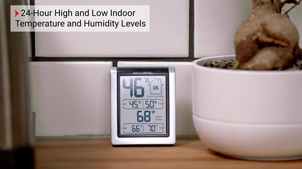 Indoor humidity clearance monitor