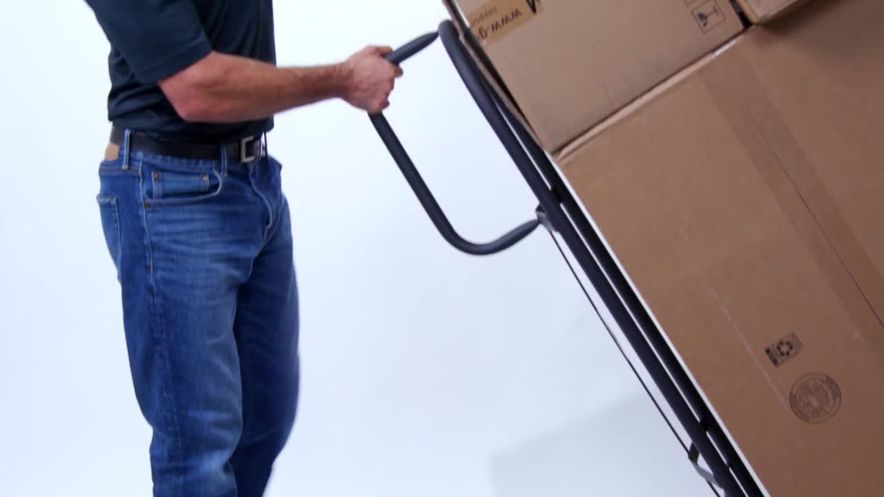 Milwaukee 800 lb. Capacity D-Handle Truck DC37019 - The Home Depot