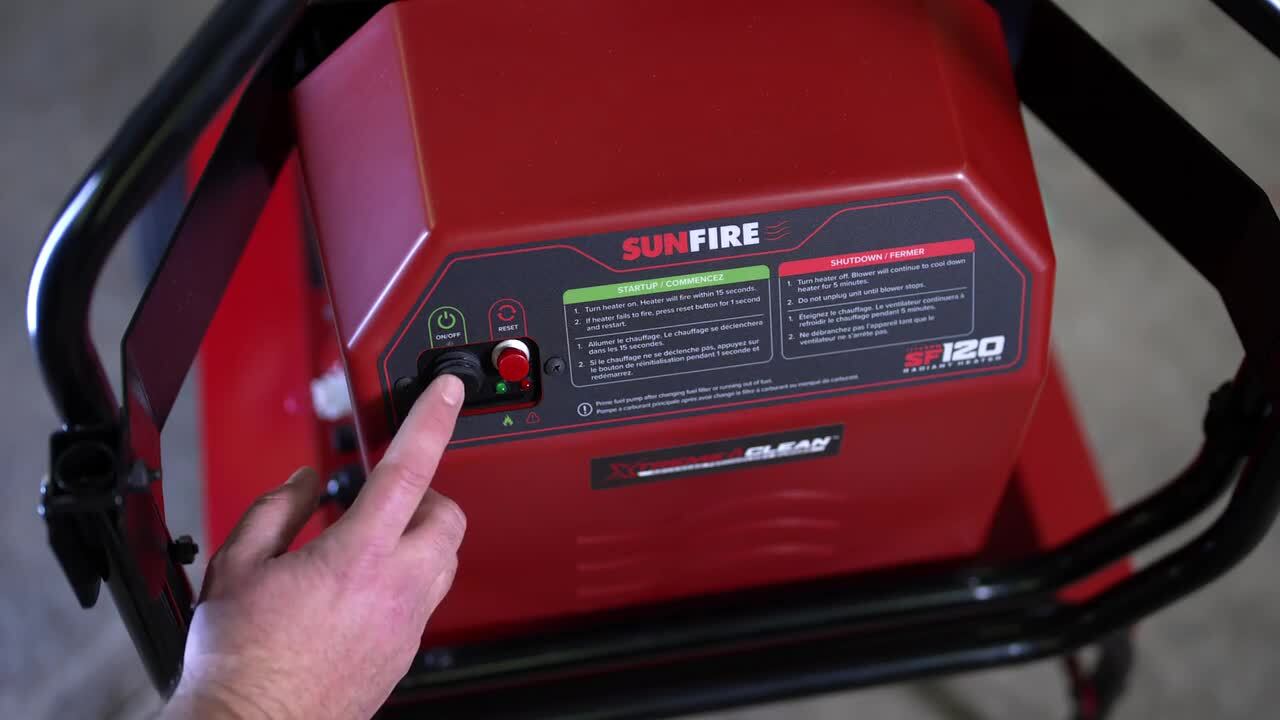Sunfire SF120 - 120,000 BTU Portable Radiant Heater
