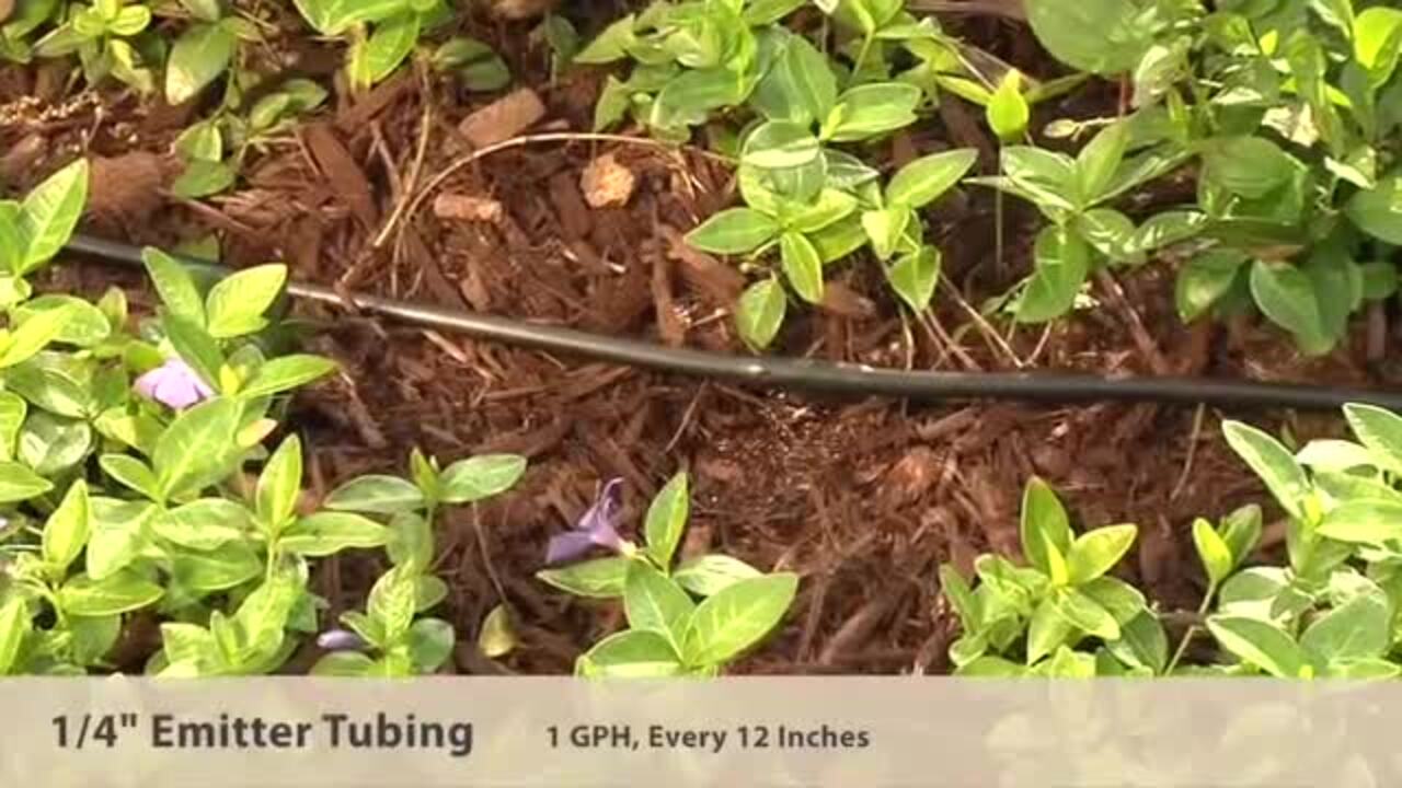 No Emitter Tube Rain Bird GRDNRKT7S Gardener's Irrigation Watering Drip Kit 