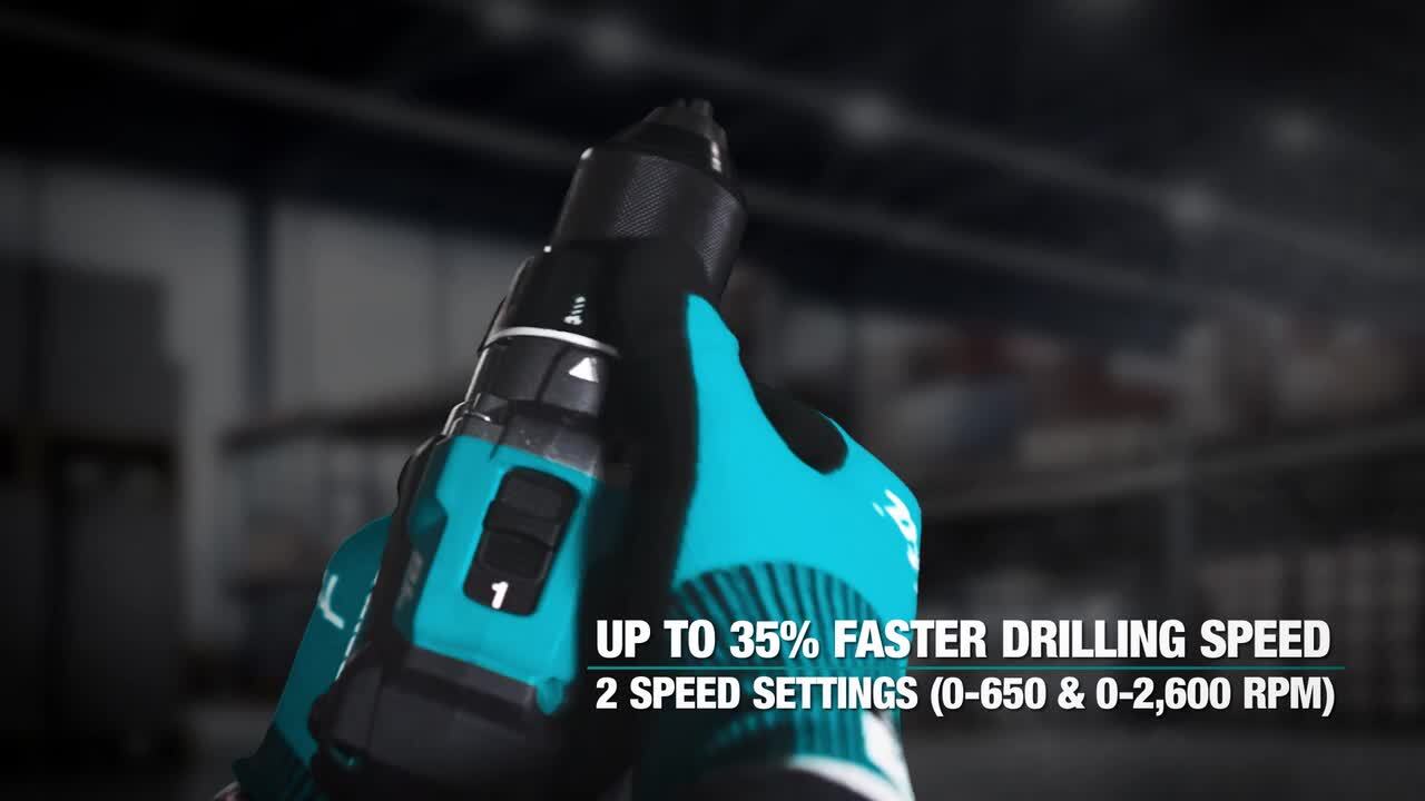 Makita 40V Max XGT Brushless Cordless 1/2 in. Driver-Drill Kit