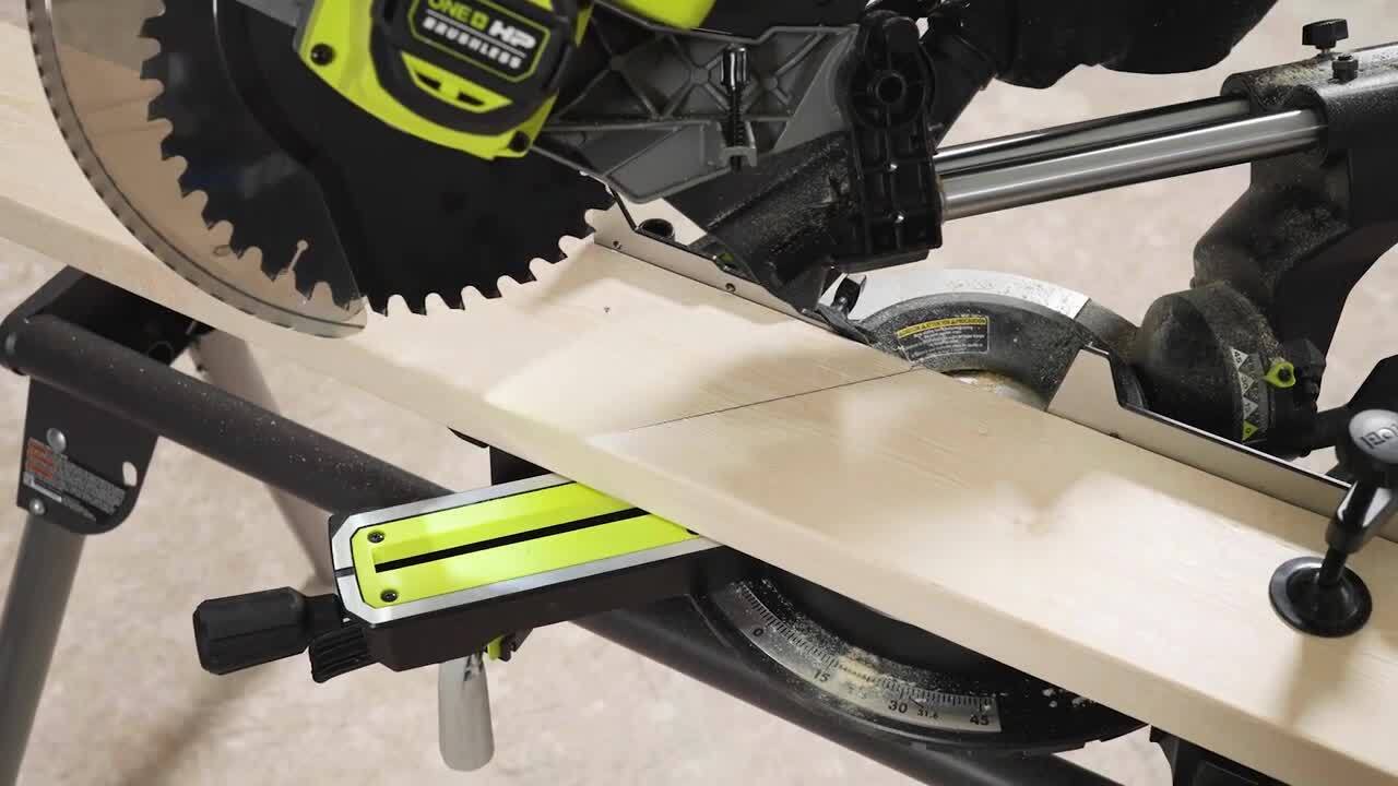 Ryobi 18v 10 inch miter online saw