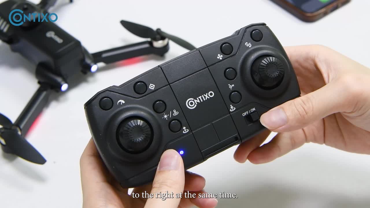 CONTIXO Arvo Foldable Drone with 1080P HD Camera, FPV, Obstacle