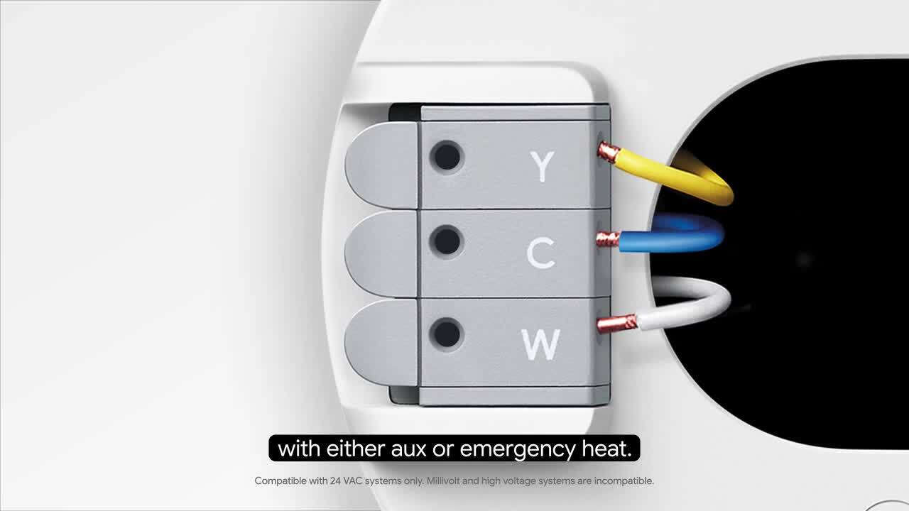 Common store wire thermostat