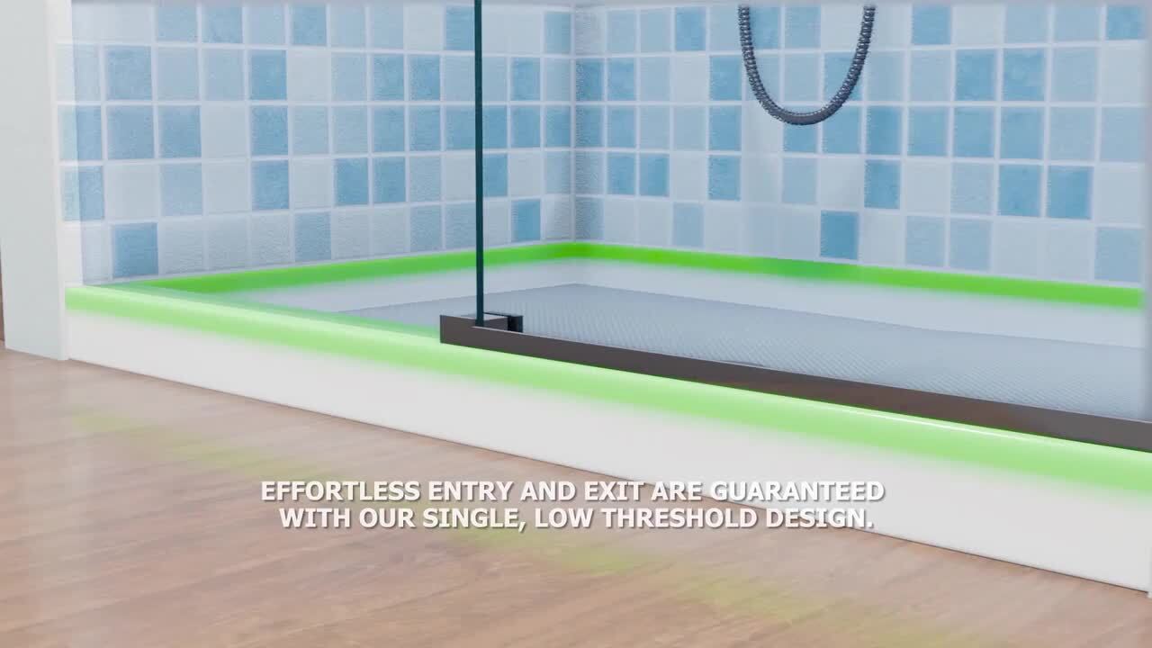 Veritek 32 in. x 60 in. Single Threshold Retrofit Left Drain Shower Pan in White Veritek 32 in. x 60 in. Single Threshold Retrofit Left Drain Shower Pan in White