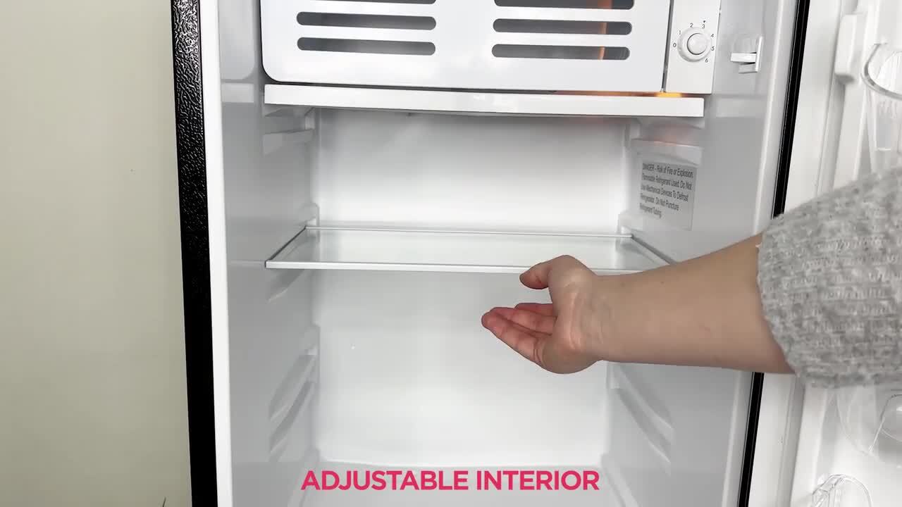 WELL FRIDGE mini ホワイト　冷蔵庫 Premium LEVELLA 3.2 cu. ft. Mini Fridge in White without Freezer