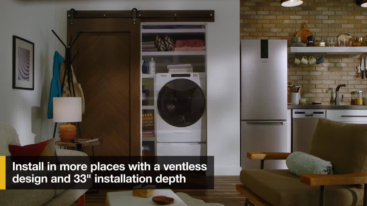 4.5 Cu. Ft. Ventless All In One Washer & Dryer with Load & Go XL Dispenser