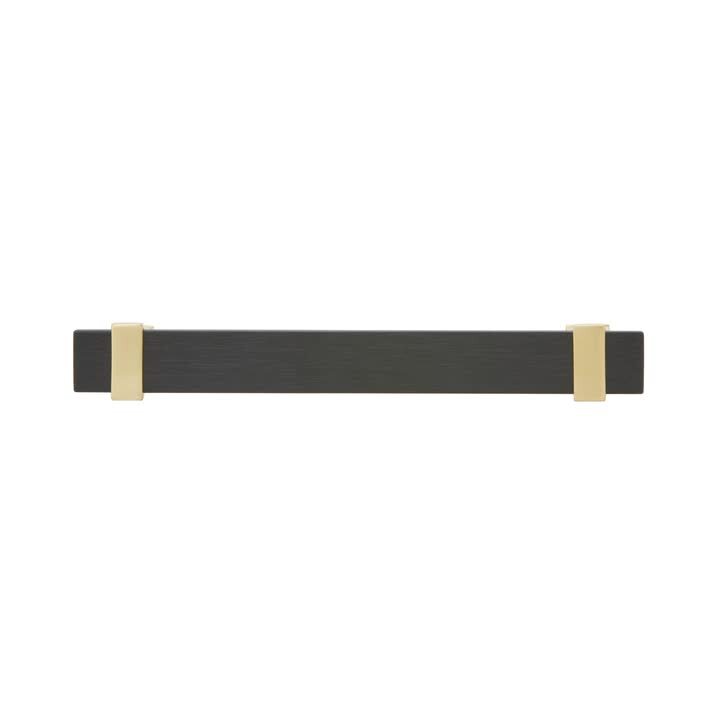 Industrial Insert 4 or 5-1/16 in. (102 or 128mm) Heirloom Silver and Matte Black Dual Mount Drawer Pull Industrial Insert 4 or 5-1/16 in. (102 or 128mm) Heirloom Silver and Matte Black Dual Mount Drawer Pull