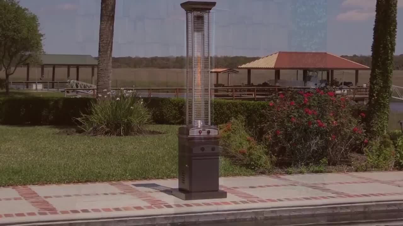 Fire Sense Sapphire Blue Reflective Fire Glass 62366 The Home Depot