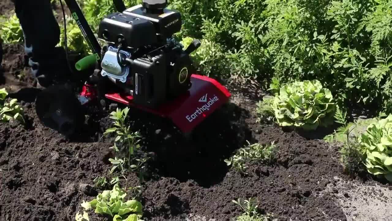 Earthquake 99cc Gas Versa Compact Tiller Earthquake 99cc Gas Versa Compact Tiller