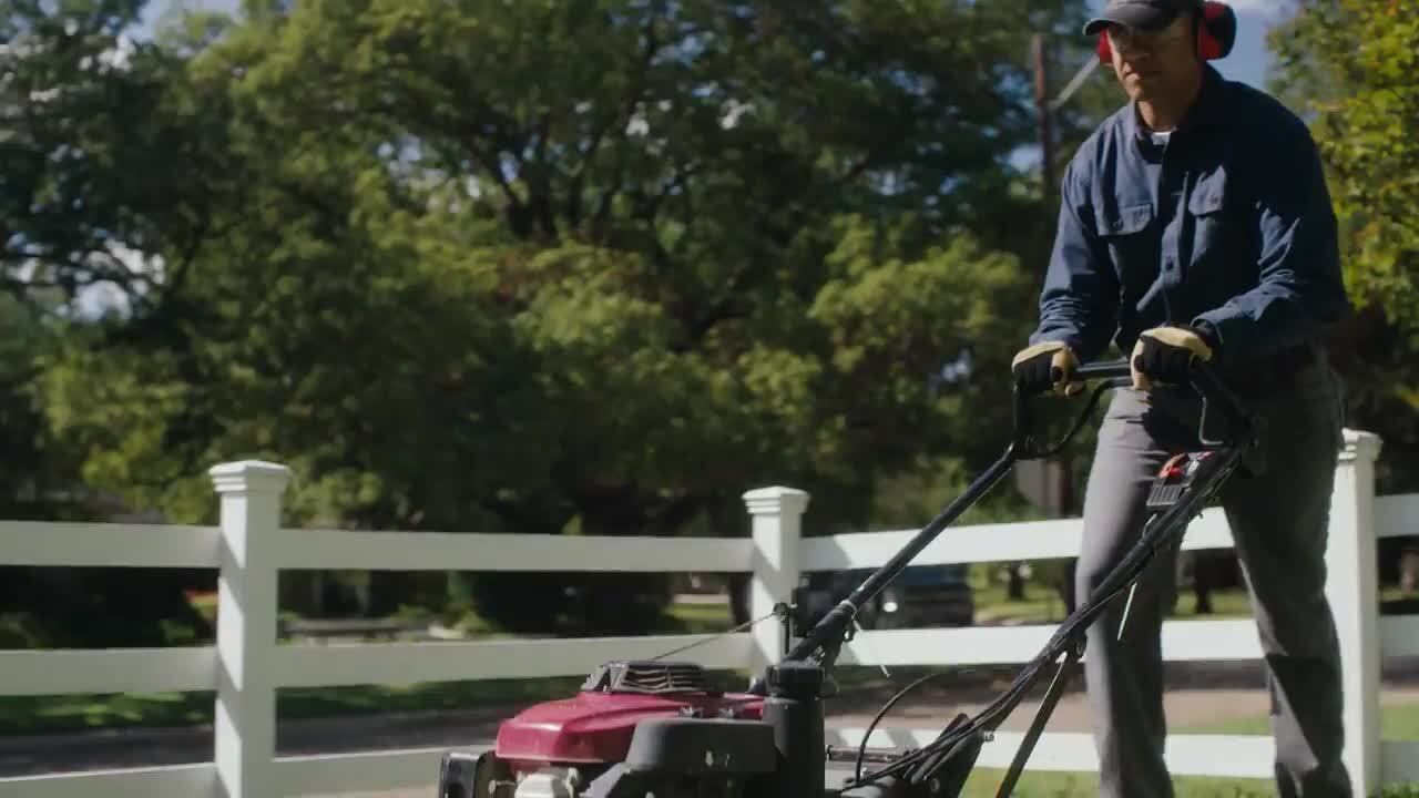 Belt lawn mower