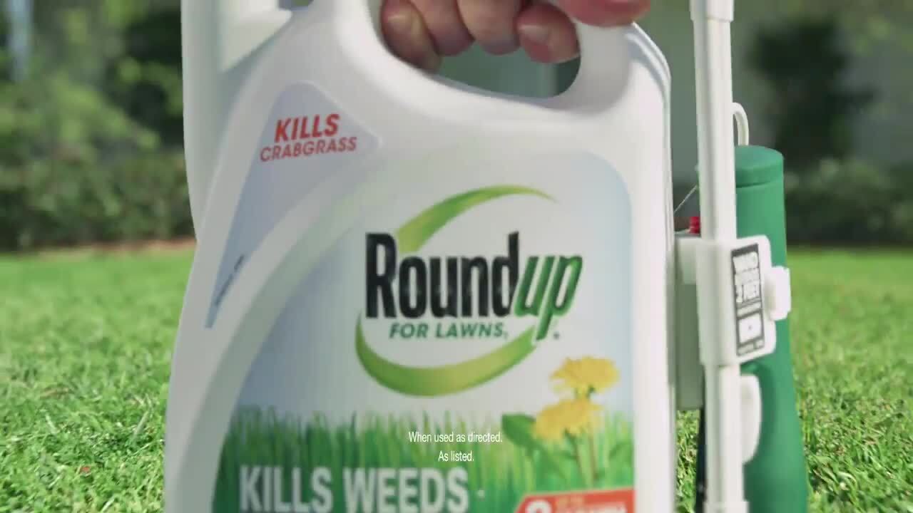 Roundup Ready-To-Use 1 Gal. Weed and Grass Killer III Trigger 500261005 -  The Home Depot