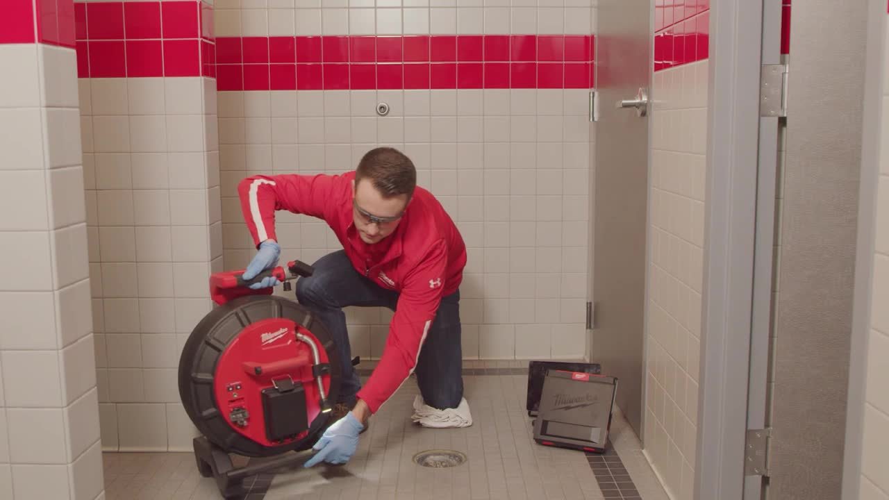 Milwaukee M18 18-Volt Lithium-Ion Cordless 120 ft. Pipeline Sewer