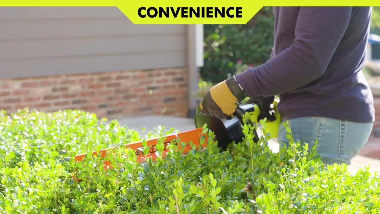 RYOBI ONE+ HP 18V Brushless 24 in. Cordless Battery Hedge