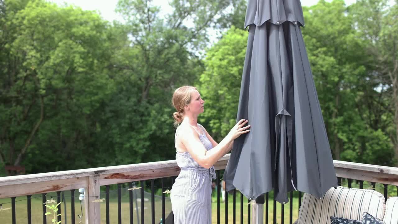 12 ft round patio umbrella GRAND 11 ft Cantilever Patio with Base, Large Offset Umbrellas for Garden Deck Pool please search PURPLE LEAF 12ft Round Offset