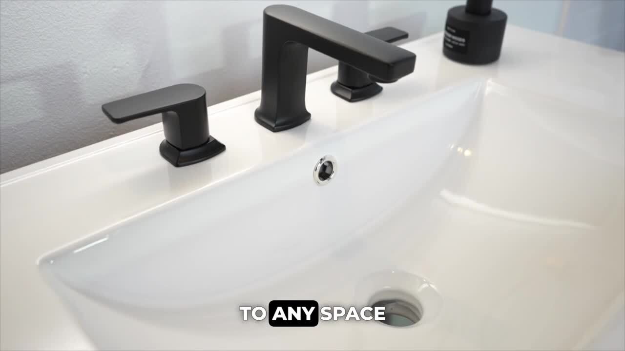 24 in. Ceramic Single Faucet Hole Vanity Top in White with White Basin