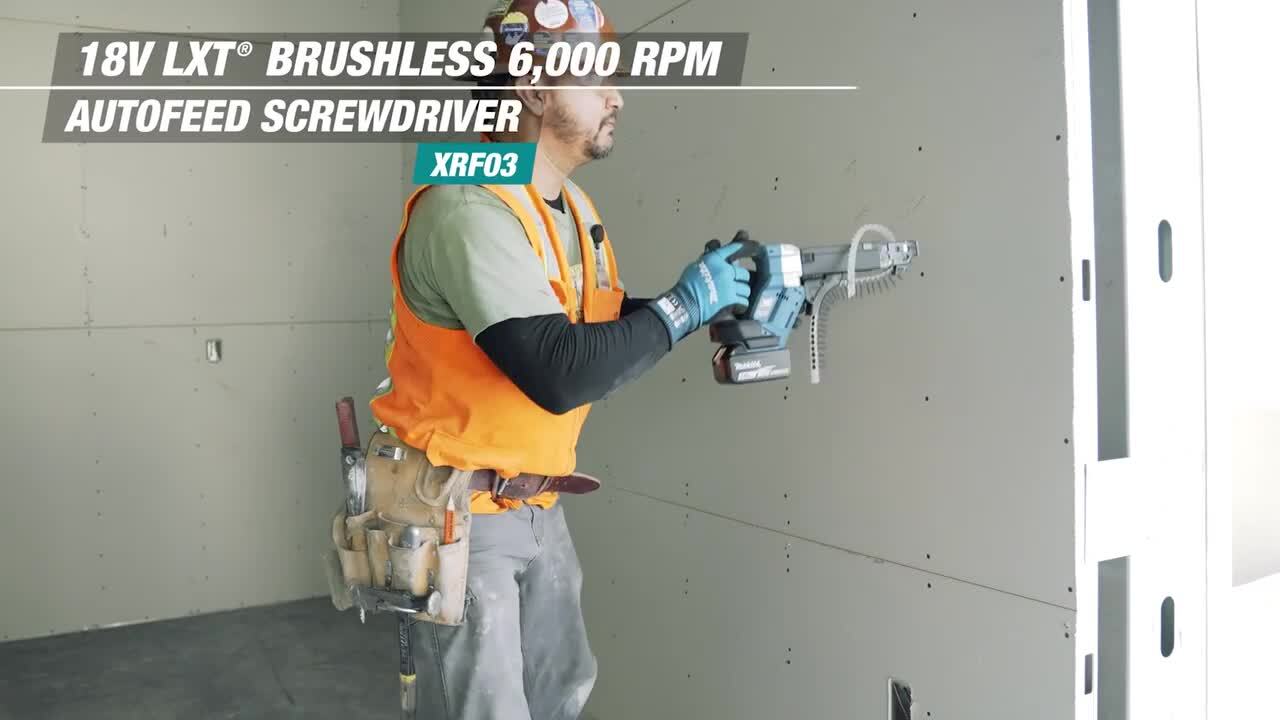 Makita 18V LXT Lithium-Ion Brushless Cordless 9 in. Drywall Sander, AWS Capable (Tool Only)