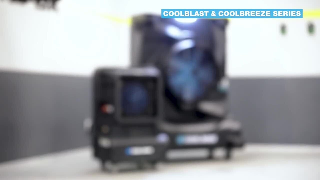 Cool blast air store cooler