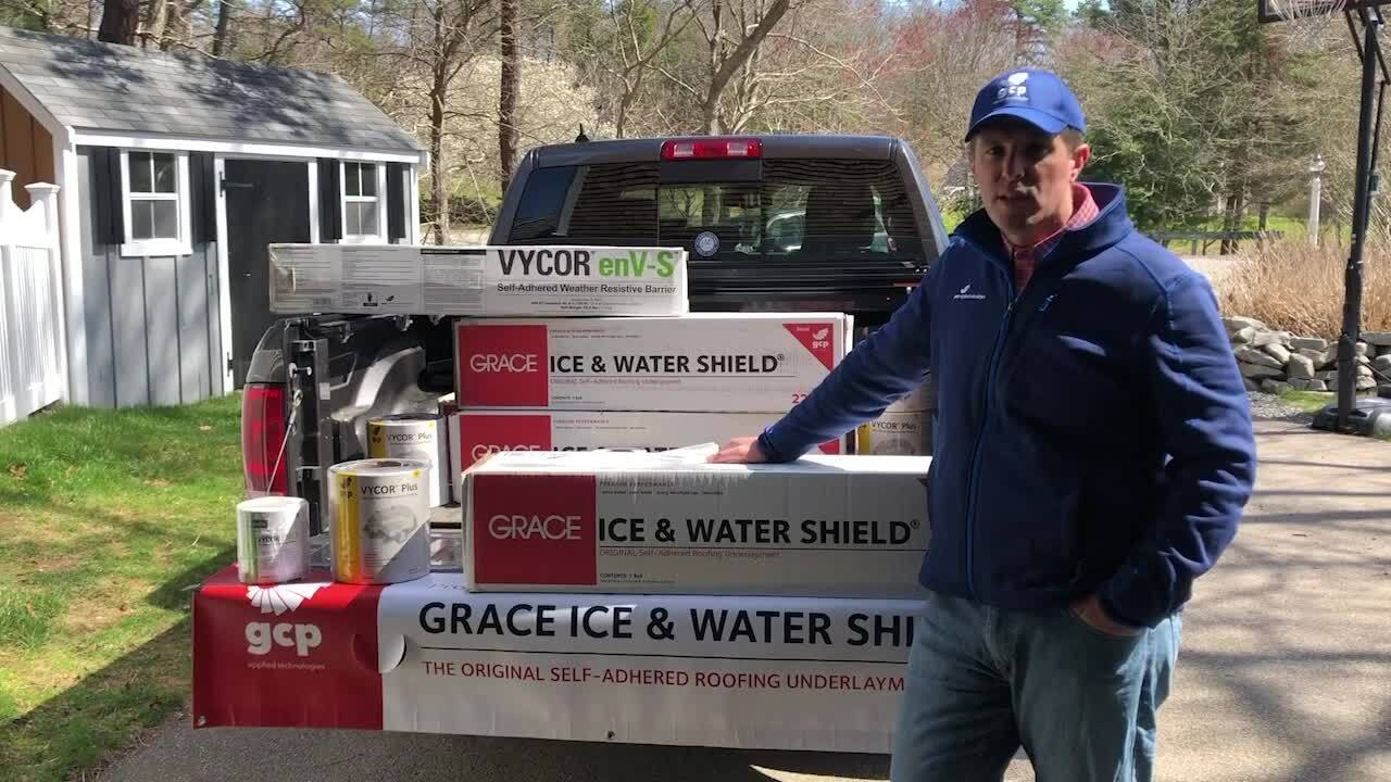Grace Ice and Water Shield 36 in. x 75 ft. Roll Self-Adhered Roofing Underlayment (225 sq. ft.) Grace Ice and Water Shield 36 in. x 75 ft. Roll Self-Adhered Roofing Underlayment (225 sq. ft.)