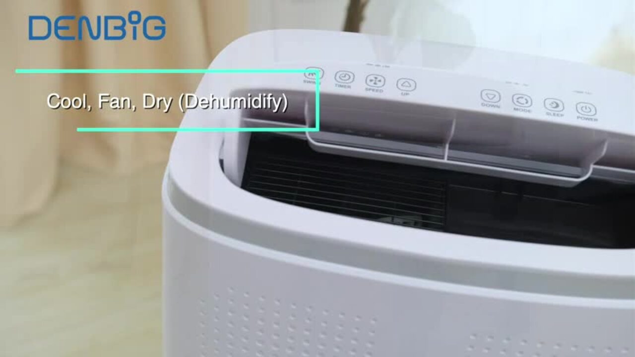 Edendirect 10,800 (DOE) BTU Portable Air Conditioner Cools