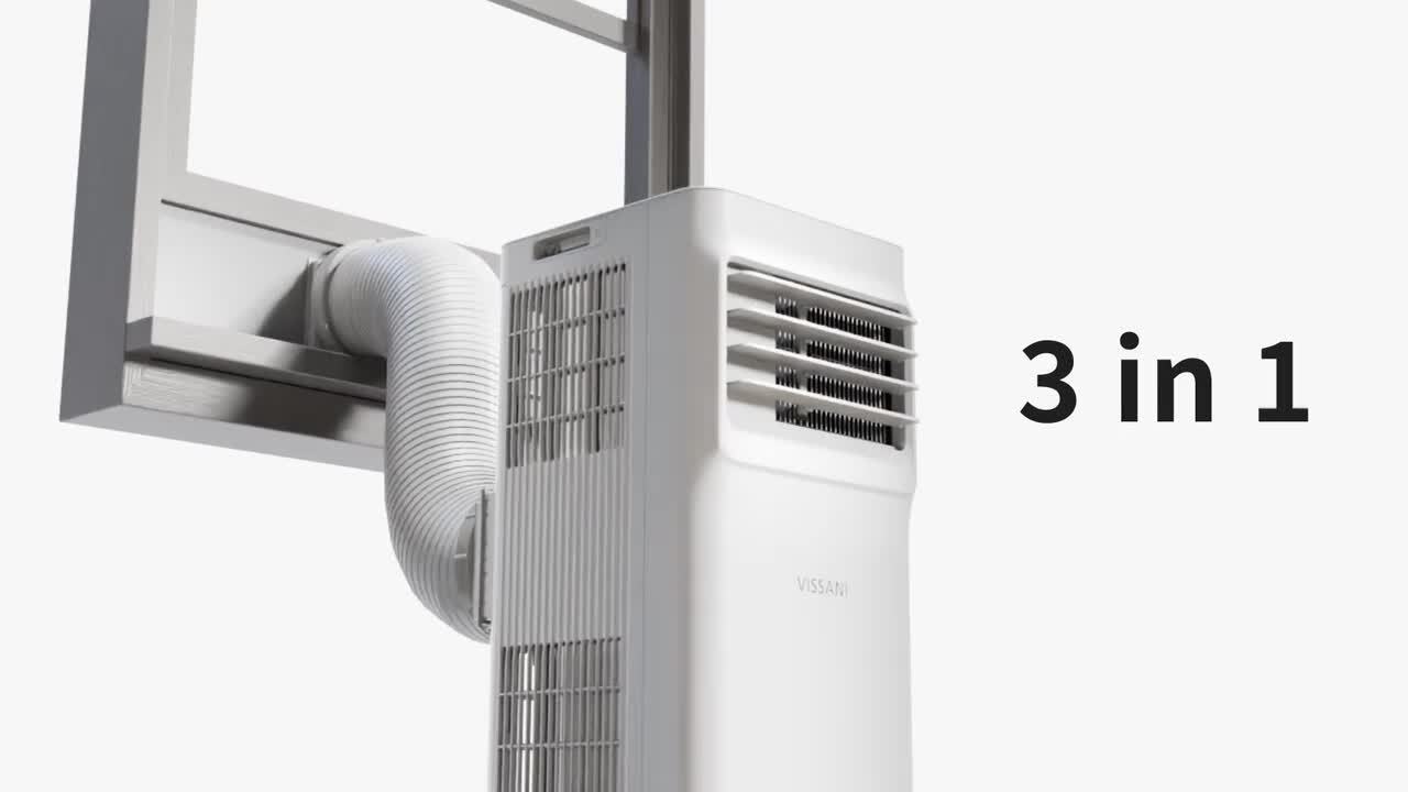 5,000 BTU 115-Volt Window Air Conditioner for 150 sq. ft. Rooms in White
