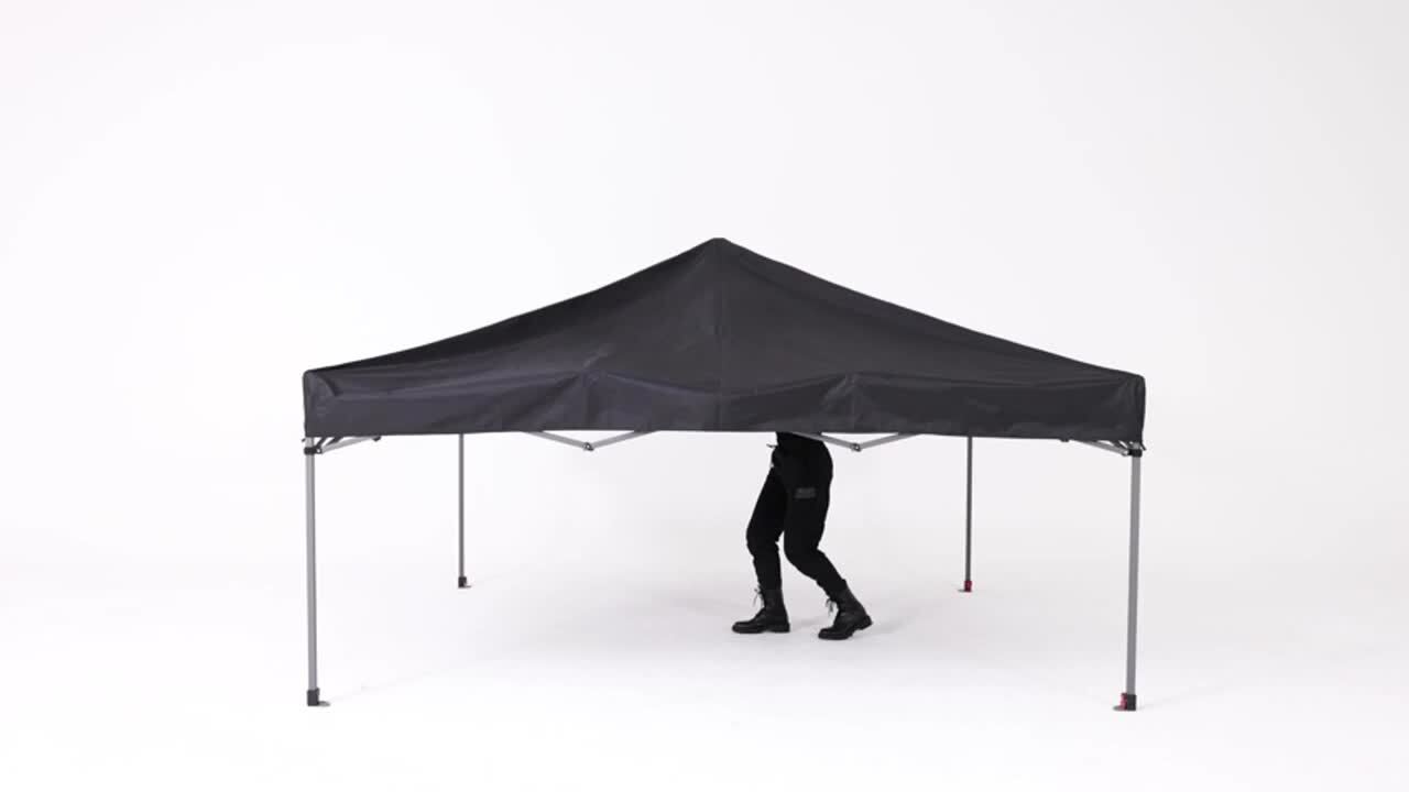 ABCCANOPY 10 ft. x 10 ft. Grey Instant Pop Up Canopy Tent